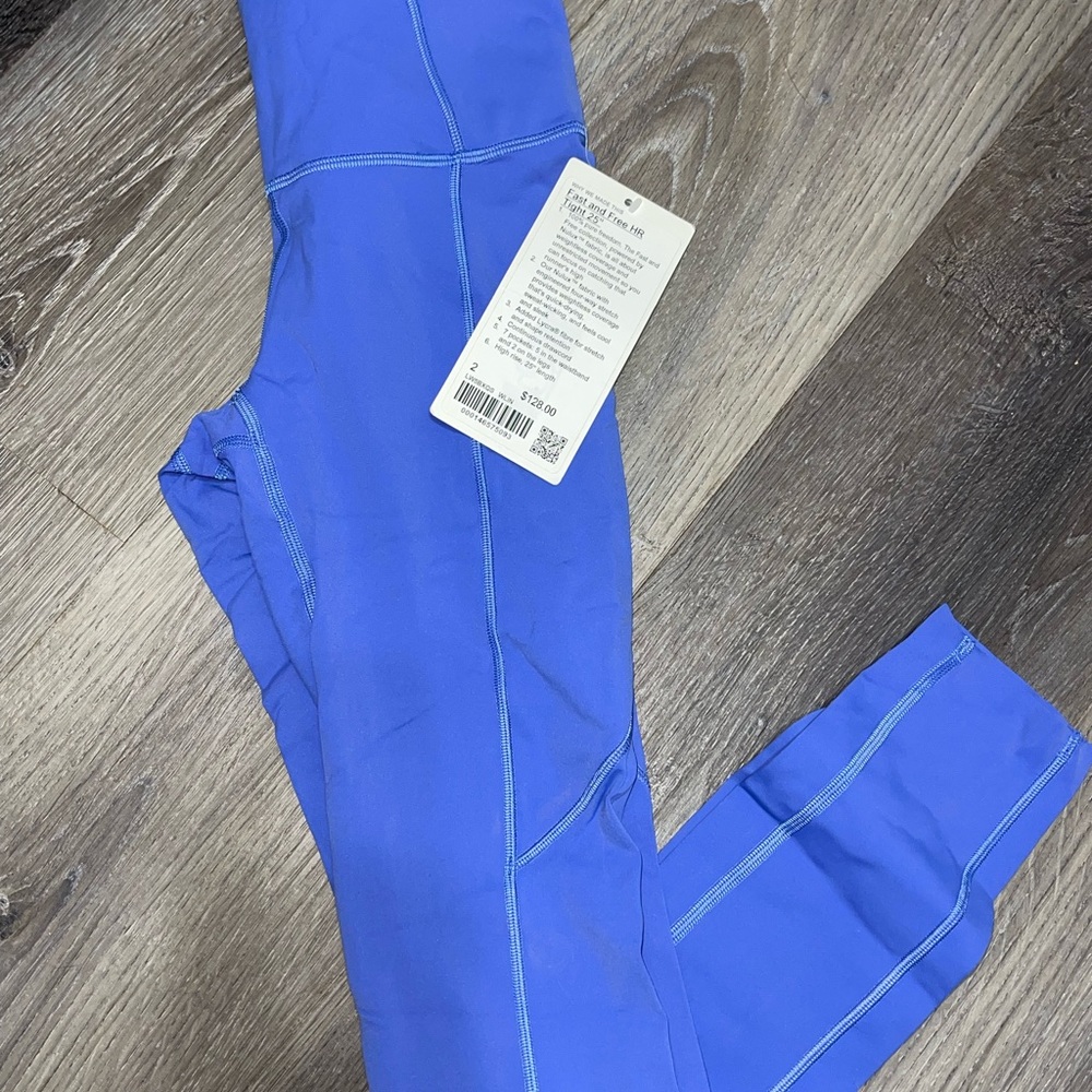 lululemon athletica Blue Leggings
